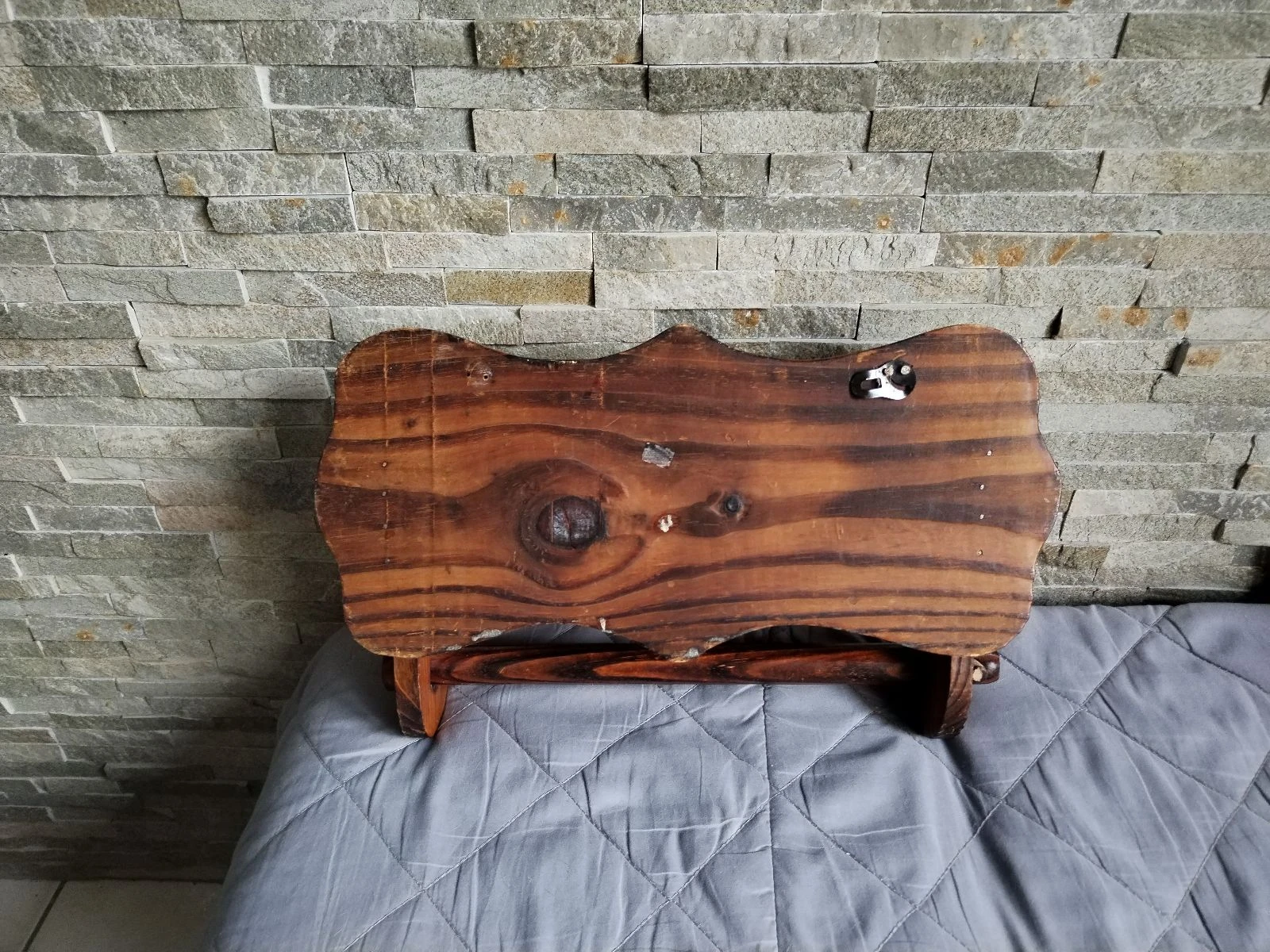 Wall-mounted kitchen dispenser made of solid wood for wax paper and aluminum foil. – photo 8